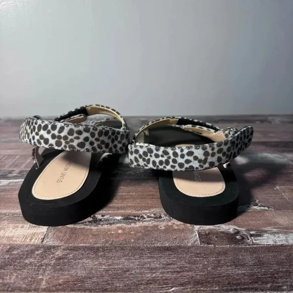 NWOT Stuart Weitzman Vail Cheetah Sport Sandals Women Size 6 Animal Print
