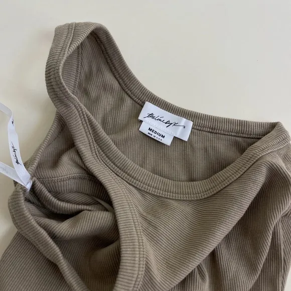 NWOT The Line by K Gael Dress in Artichoke