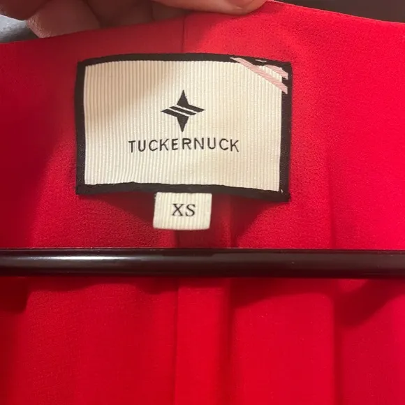 NWOT Tuckernuck x India Hicks Scarlet and Hot Pink Madame G Caftan Dress Size XS