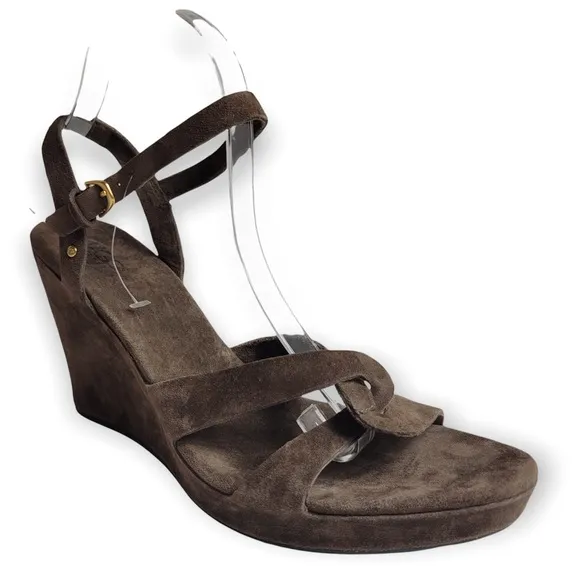 NWOT UGG Arianna Suede Wedge Sandals