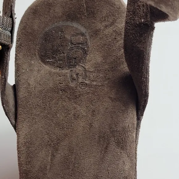 NWOT UGG Arianna Suede Wedge Sandals