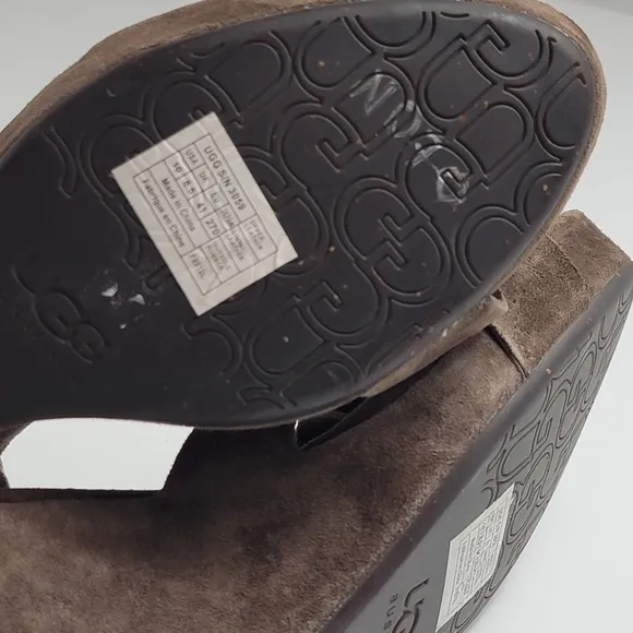 NWOT UGG Arianna Suede Wedge Sandals