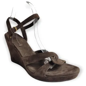 NWOT UGG Arianna Suede Wedge Sandals