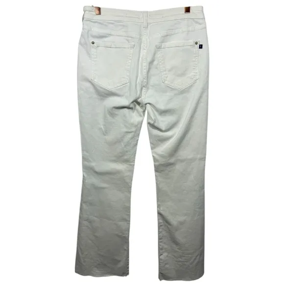 NWT Anthropologie Pilcro The Icon Flare Jeans White 30