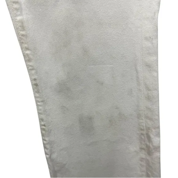 NWT Anthropologie Pilcro The Icon Flare Jeans White 30