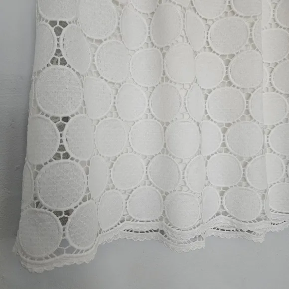 NWT Anthropologie Samia Embroidered Lace Mini Skirt | M