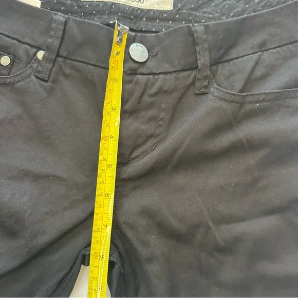 NWT Anthropologie’s Joes Jeans women’s slim straight long true black size 25 NEW