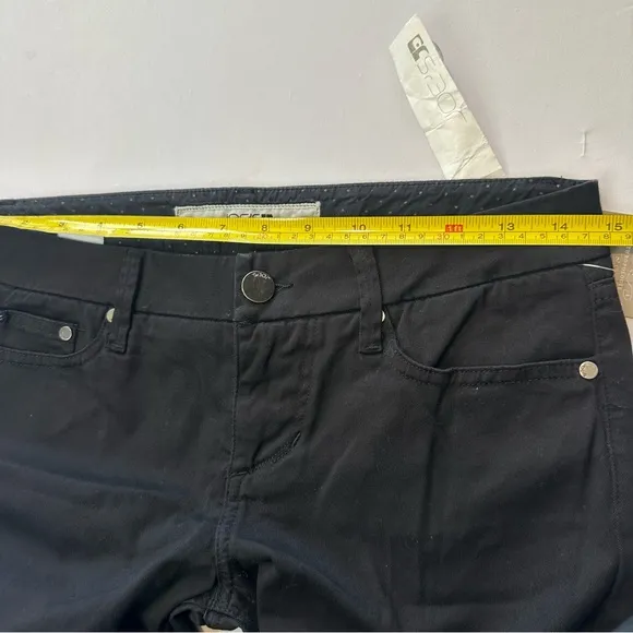 NWT Anthropologie’s Joes Jeans women’s slim straight long true black size 25 NEW
