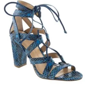 NWT Banana Republic Eryn blue heels, upper leather hello sole mate size 8
