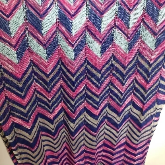 NWT BCBG Vida Marled Maxi Skirt in Magenta