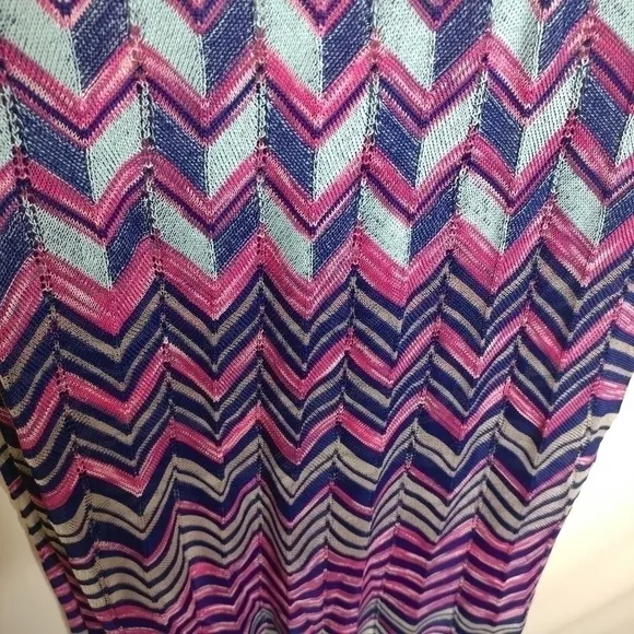 NWT BCBG Vida Marled Maxi Skirt in Magenta