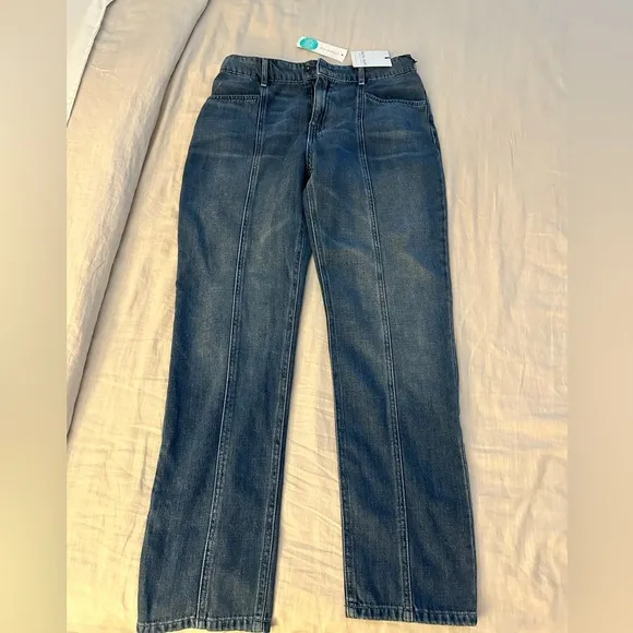 NWT Bella Dahl Dylan Seamed Tapered Jean in Heritage Wash (J3)