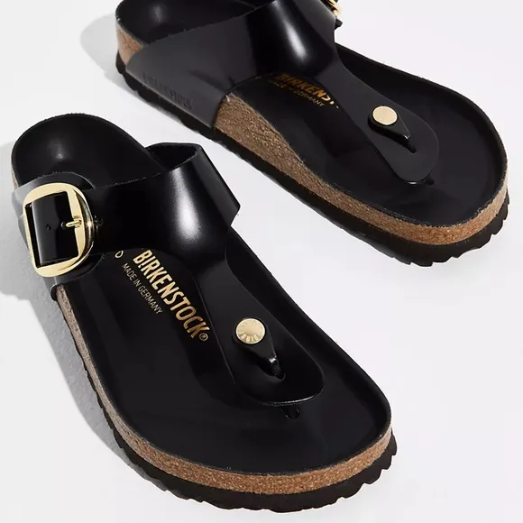 NWT! BIRKENSTOCK Big Buckle Sandals