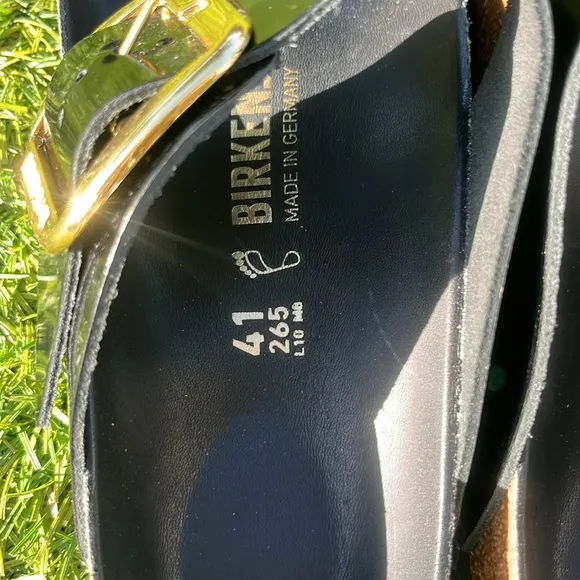 NWT! BIRKENSTOCK Big Buckle Sandals