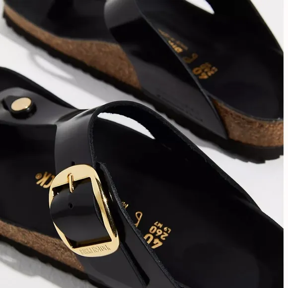 NWT! BIRKENSTOCK Big Buckle Sandals