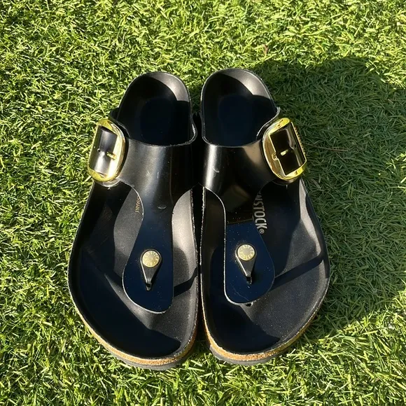 NWT! BIRKENSTOCK Big Buckle Sandals