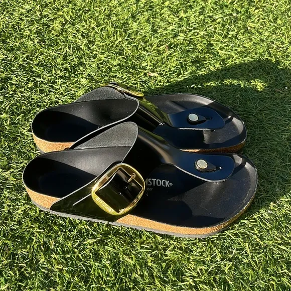 NWT! BIRKENSTOCK Big Buckle Sandals
