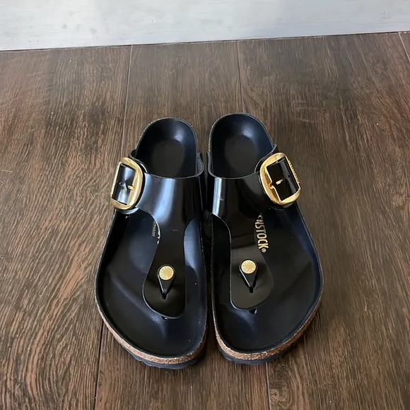 NWT! BIRKENSTOCK Big Buckle Sandals