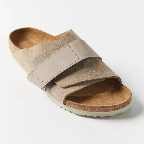 NWT! BIRKENSTOCK Kyoto Suede Sandals!