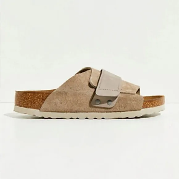 NWT! BIRKENSTOCK Kyoto Suede Sandals!