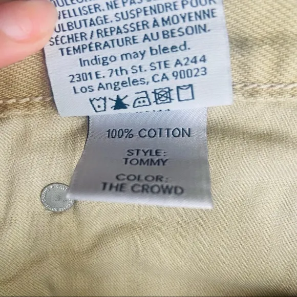 NWT Boyish Tan The Tommy High-Rise Rigid Straight Jeans in The Crowd