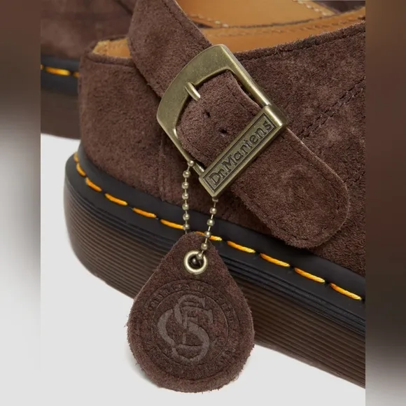 NWT Dr. Martens Slingback Isham Clog Size 9 Desert Oasis Suede Brown
