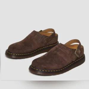 NWT Dr. Martens Slingback Isham Clog Size 9 Desert Oasis Suede Brown