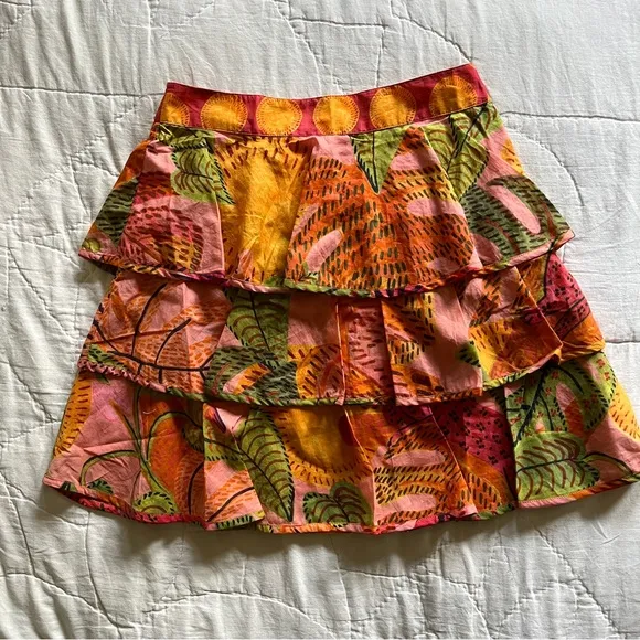 NWT / FARM Rio summer dream mini skirt