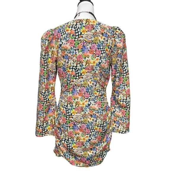NWT - For Love &amp; Lemons  June Bell Sleeve Mini