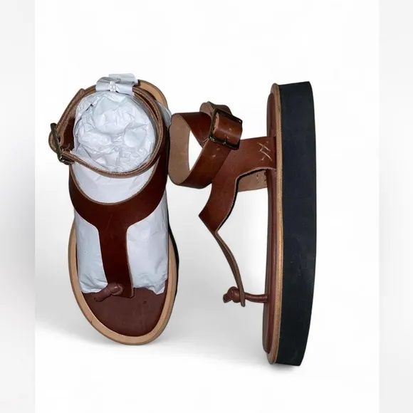 NWT Free People Evie Wrap Sandal, Size 8