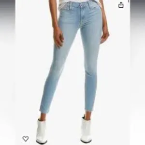 NWT Hudson Blair High Rise Super Skinny Ankle Jeans 30 Light Blue Denim