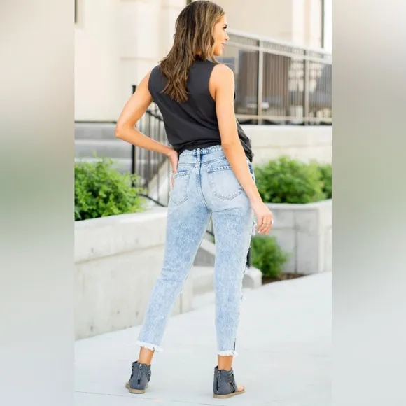 NWT! Kancan Ankle High Rise Skinny Jeans Size 9