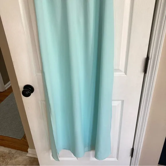 NWT Lilly Pulitzer Jane Embroided Maxi Dress in Whisper Blue, Size 4