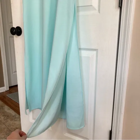 NWT Lilly Pulitzer Jane Embroided Maxi Dress in Whisper Blue, Size 4