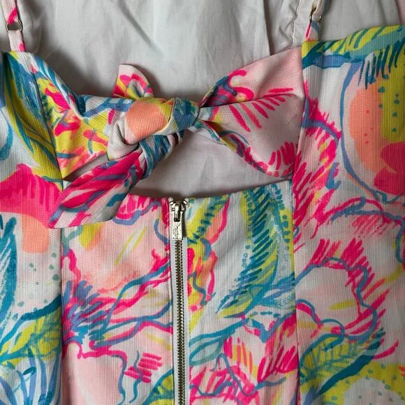 NWT Lilly Pulitzer Shelli Stretch Dress in Fiesta Bamba