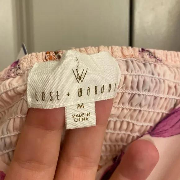 NWT LOST   WANDER GARDEN OF DELIGHT MINI DRESS