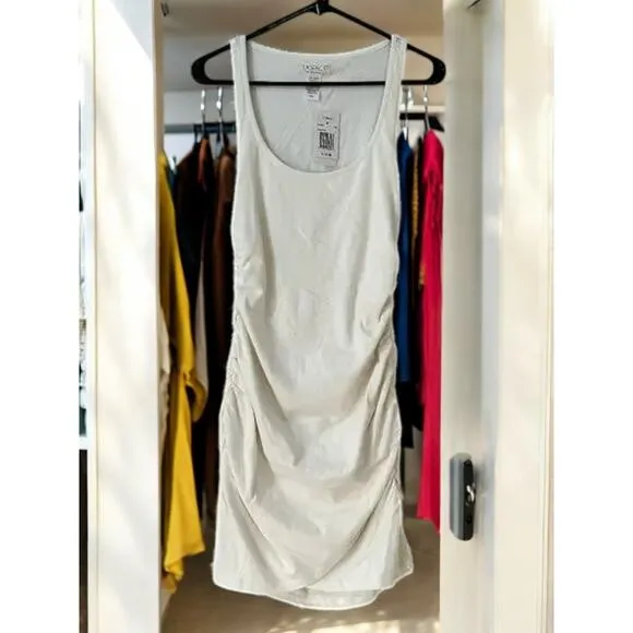 NWT - L*SPACE Wildwood Shirred Mini Dress in Cream Size: M