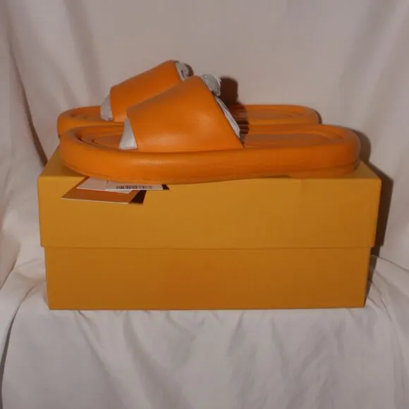 NWT Mango x Simon Miller Leather Platform Sandals Size 7.5
