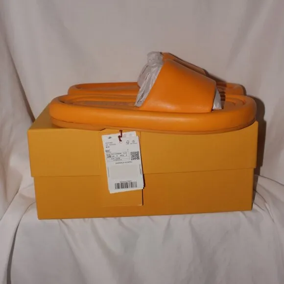 NWT Mango x Simon Miller Leather Platform Sandals Size 7.5