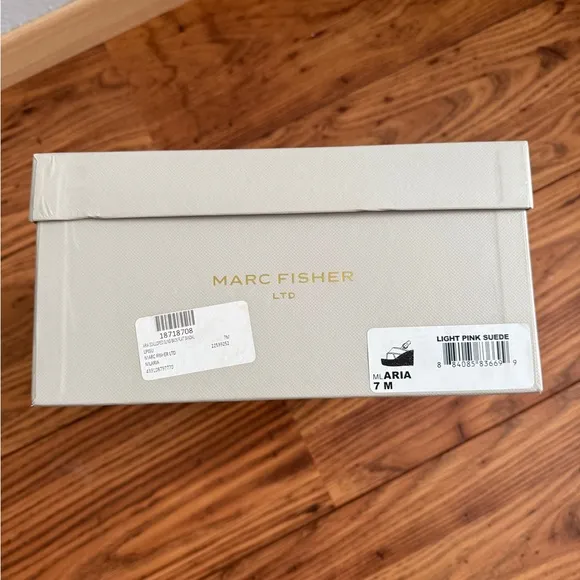 NWT Marc Fisher LTD ‘ Mlaria’ Pink Espadrille Wedge Sandals Size 7
