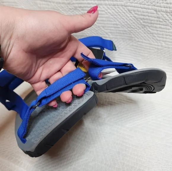 NWT Merrell Breakwater Strap Sandals - Men's Size 12. Blue/Grey.