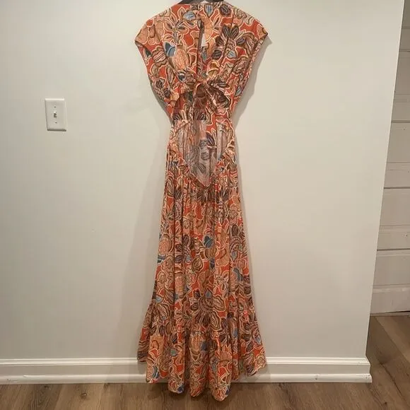 NWT Misa Los Angeles Dana Mae Maxi Dress - Size Medium