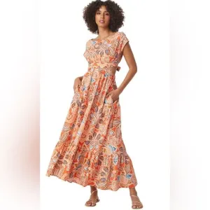 NWT Misa Los Angeles Dana Mae Maxi Dress - Size Medium
