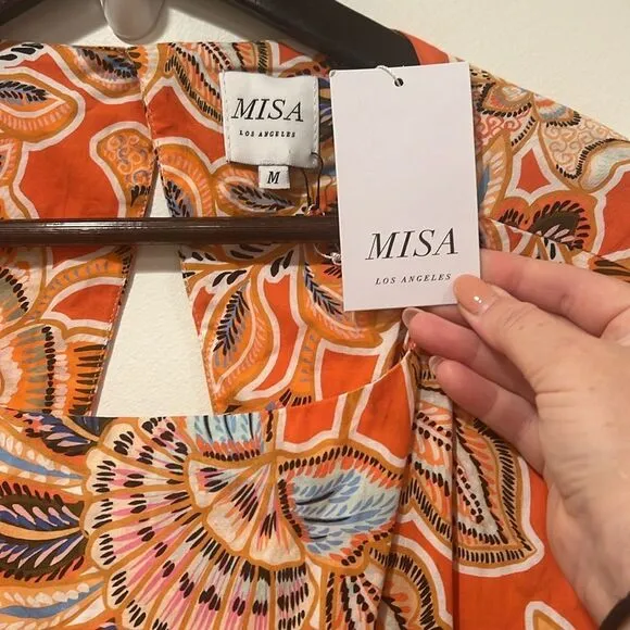 NWT Misa Los Angeles Dana Mae Maxi Dress - Size Medium