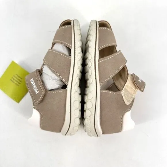 NWT Primigi Baby Toddler Anti Shock Closed Toe Sandals Taupe Size 8.5 Unisex