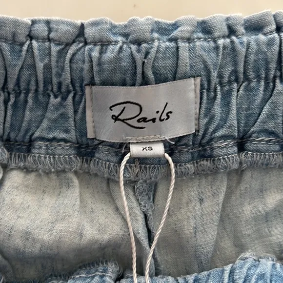 NWT Rails Tonal Wash drawstring shorts. Size XS.