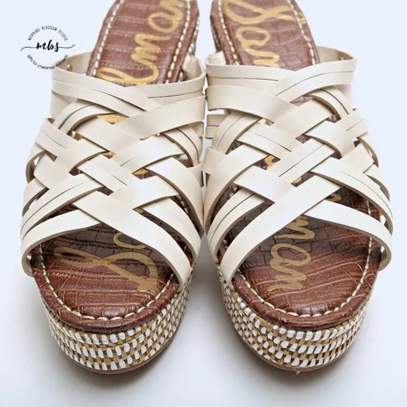 NWT Sam Edelman Devon Strappy Platform Wedge Sandals