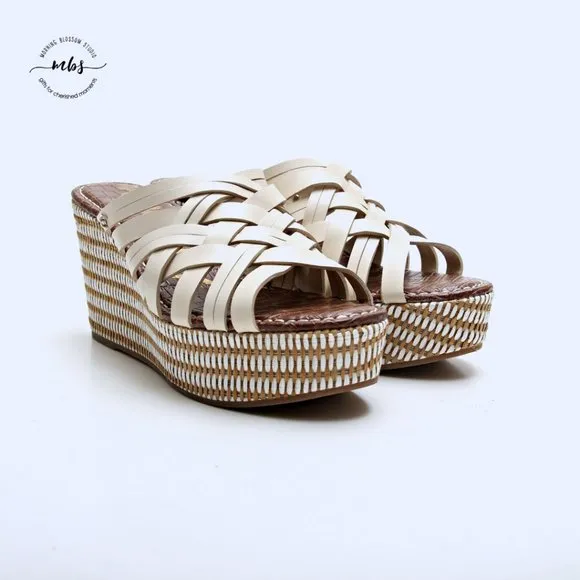 NWT Sam Edelman Devon Strappy Platform Wedge Sandals