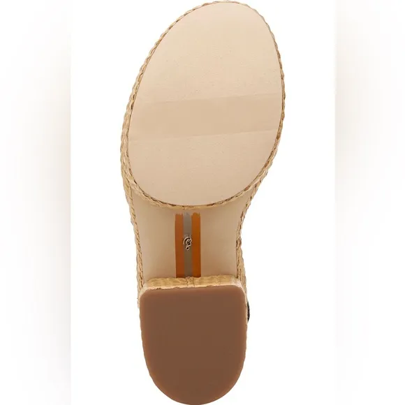 NWT Sam Edelman Immie Ankle Strap Platform Wedge Sandals Sz 9,5