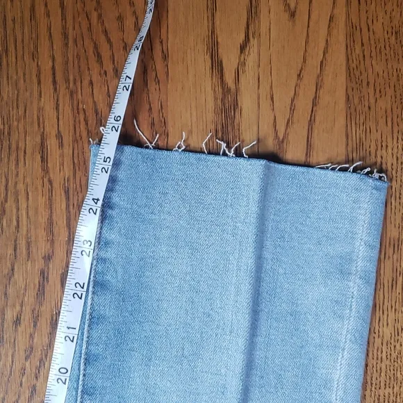 NWT Sam Edelman JENA The Stiletto High Rise Crop Boot Blue Jeans Size 28